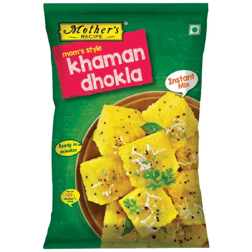 Motherss Recipe Khaman Dhokla Instant Mix, 180 g Pouch-1.webp